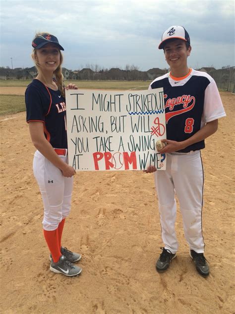 Softball themed homecoming proposal - Mar 29, 2023 · We decided to round up some of the most “awww”-inducing promposal ideas that have occurred throughout the years. Here are some of the sweetest ways people have been asked to the big dance. 1 ... 